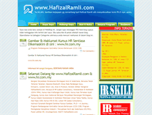 Tablet Screenshot of phd.hafizalramli.com